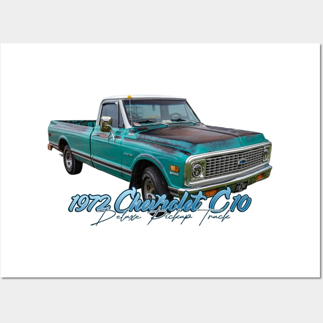 1970 Chevrolet C10 Deluxe Pickup Truck Wall Art by Gestalt Imagery